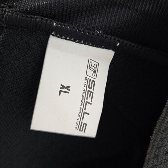Sells Goalkeeper Neoprene Tri-Flex Padded Cycling Under Shorts NWT Men's Black S - Picture 3 of 6